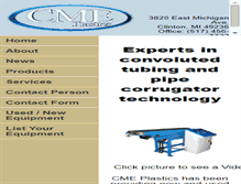 Tablet Screenshot of cmeplastics.com